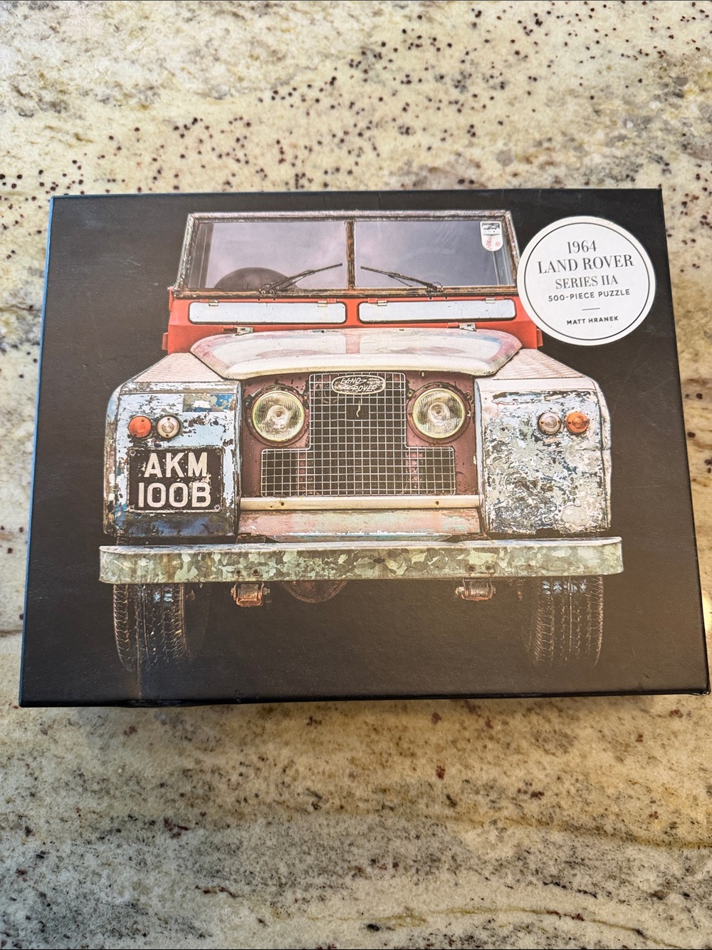 Vintage Car Puzzle - 1964 Series IIA Home Accent